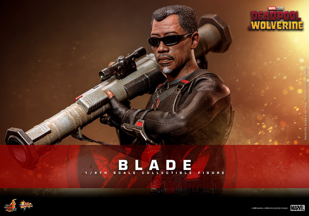 Preventa Figura Blade - Deadpool & Wolverine marca Hot Toys MMS791 escala 1/6