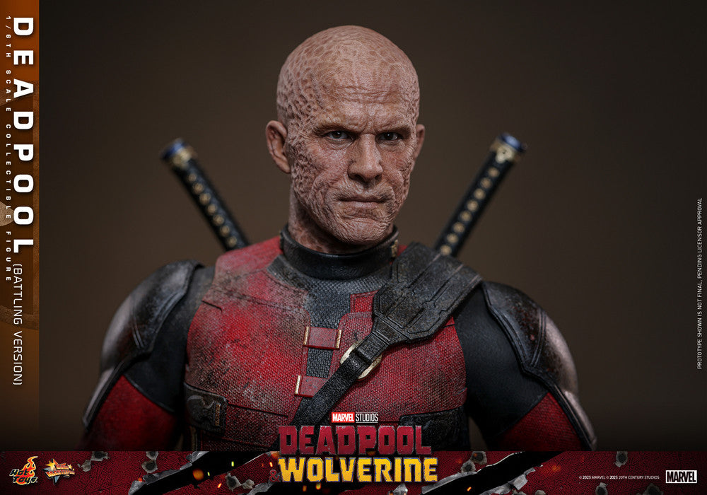 Preventa Figura Deadpool (Battling Version) - Deadpool & Wolverine marca Hot Toys MMS782 escala 1/6