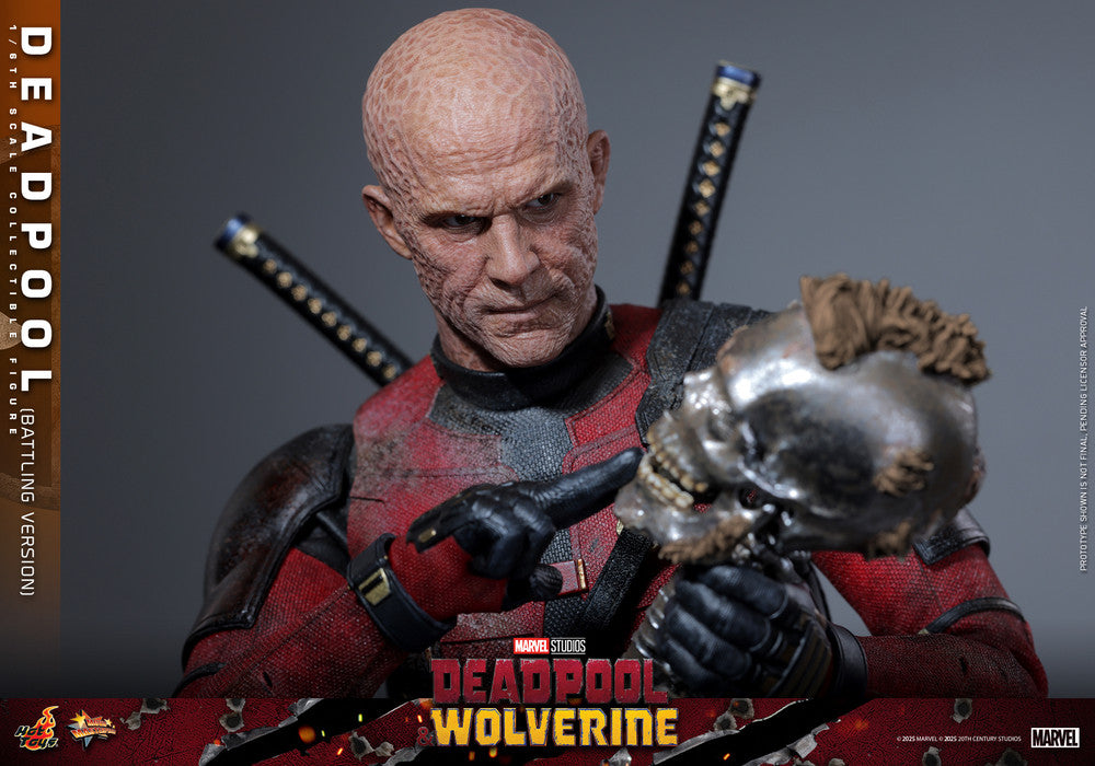 Preventa Figura Deadpool (Battling Version) - Deadpool & Wolverine marca Hot Toys MMS782 escala 1/6