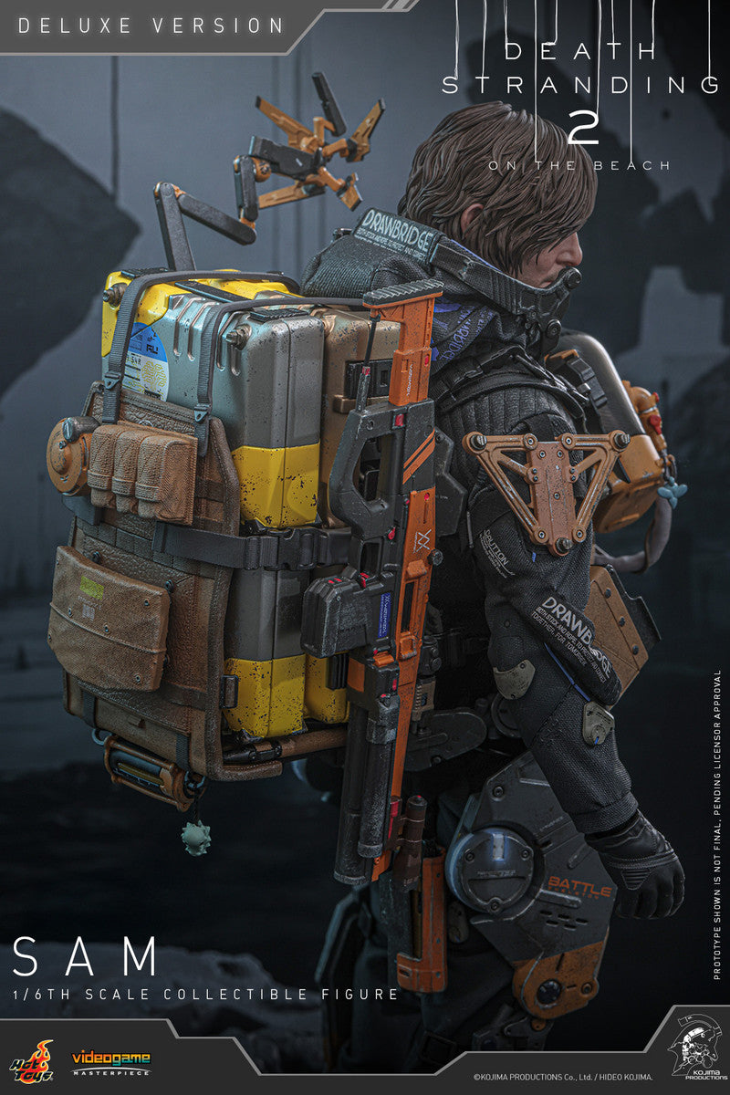 Preventa Figura SAM (Deluxe Version) - Death Stranding 2: On the Beach marca Hot Toys VGM76 escala 1/6