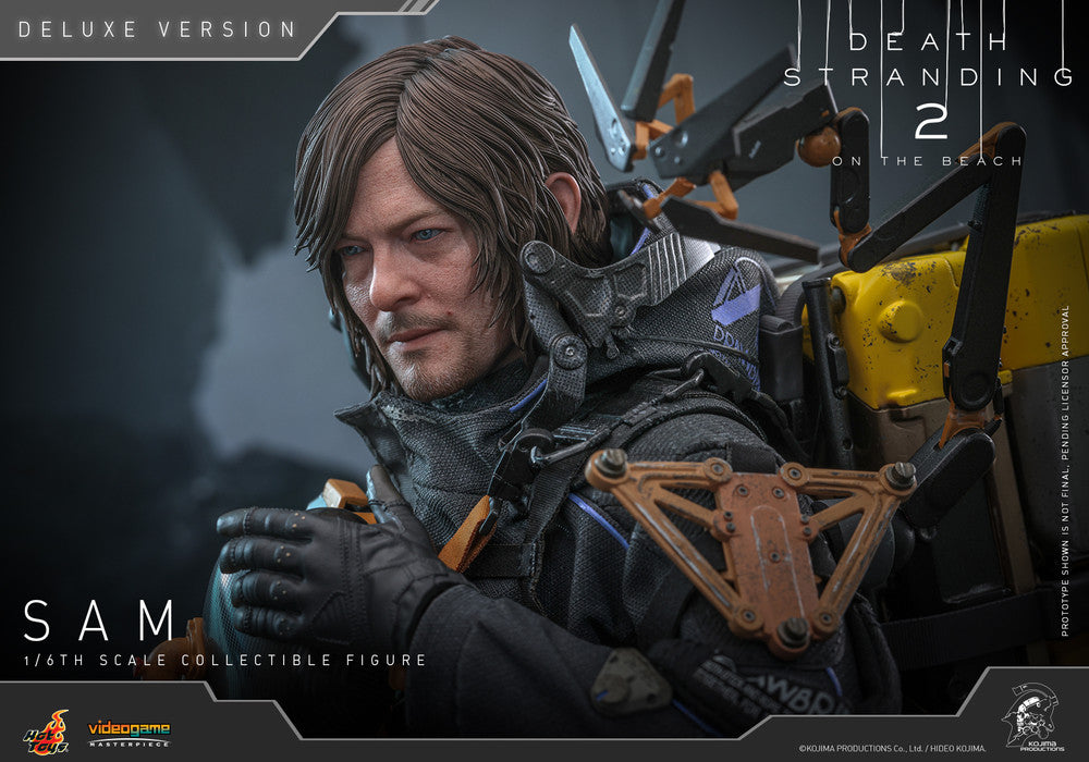 Preventa Figura SAM (Deluxe Version) - Death Stranding 2: On the Beach marca Hot Toys VGM76 escala 1/6