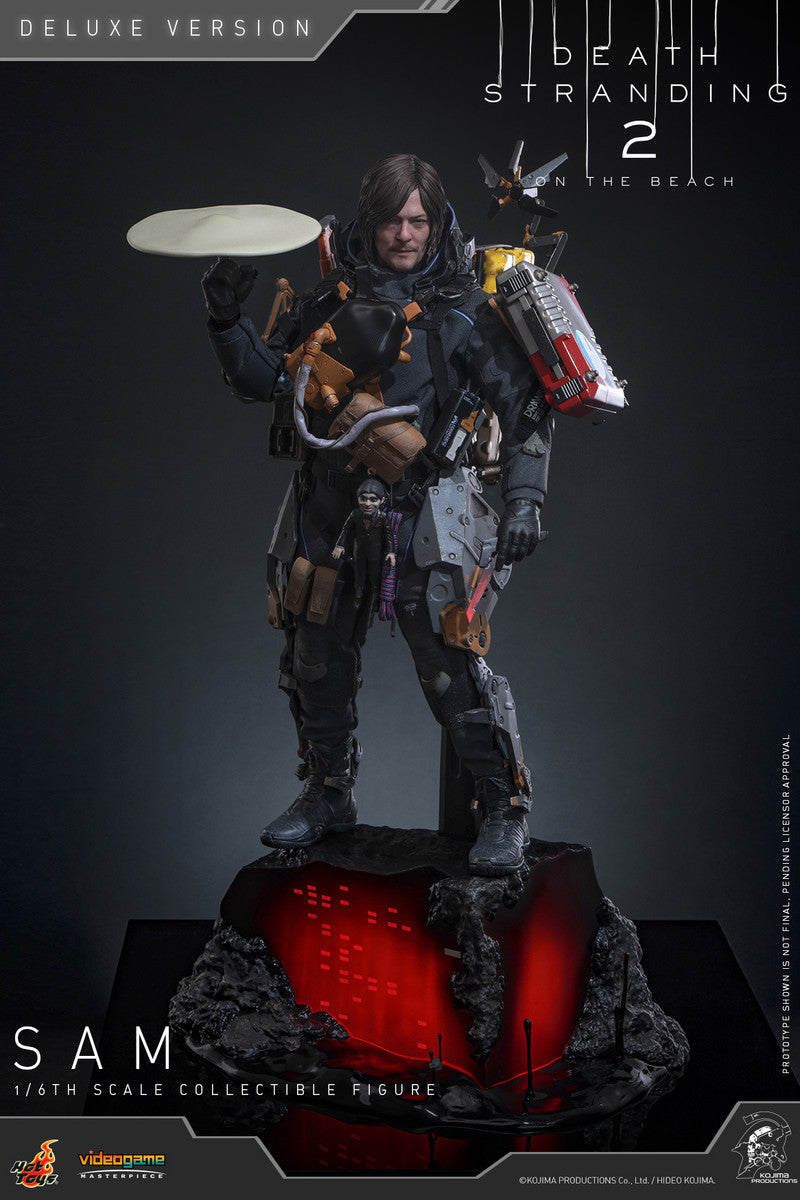 Preventa Figura SAM (Deluxe Version) - Death Stranding 2: On the Beach marca Hot Toys VGM76 escala 1/6