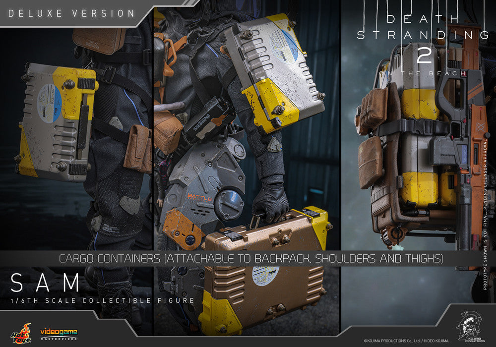 Preventa Figura SAM (Deluxe Version) - Death Stranding 2: On the Beach marca Hot Toys VGM76 escala 1/6