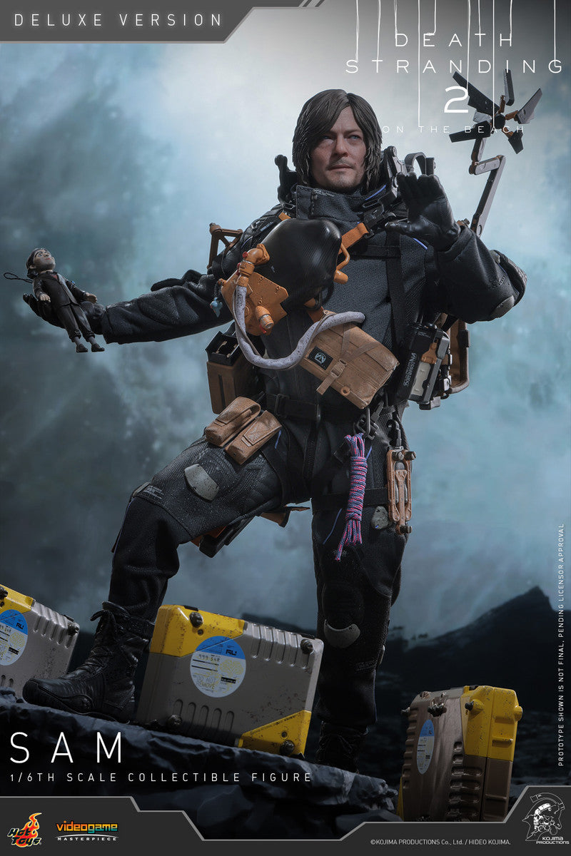 Preventa Figura SAM (Deluxe Version) - Death Stranding 2: On the Beach marca Hot Toys VGM76 escala 1/6