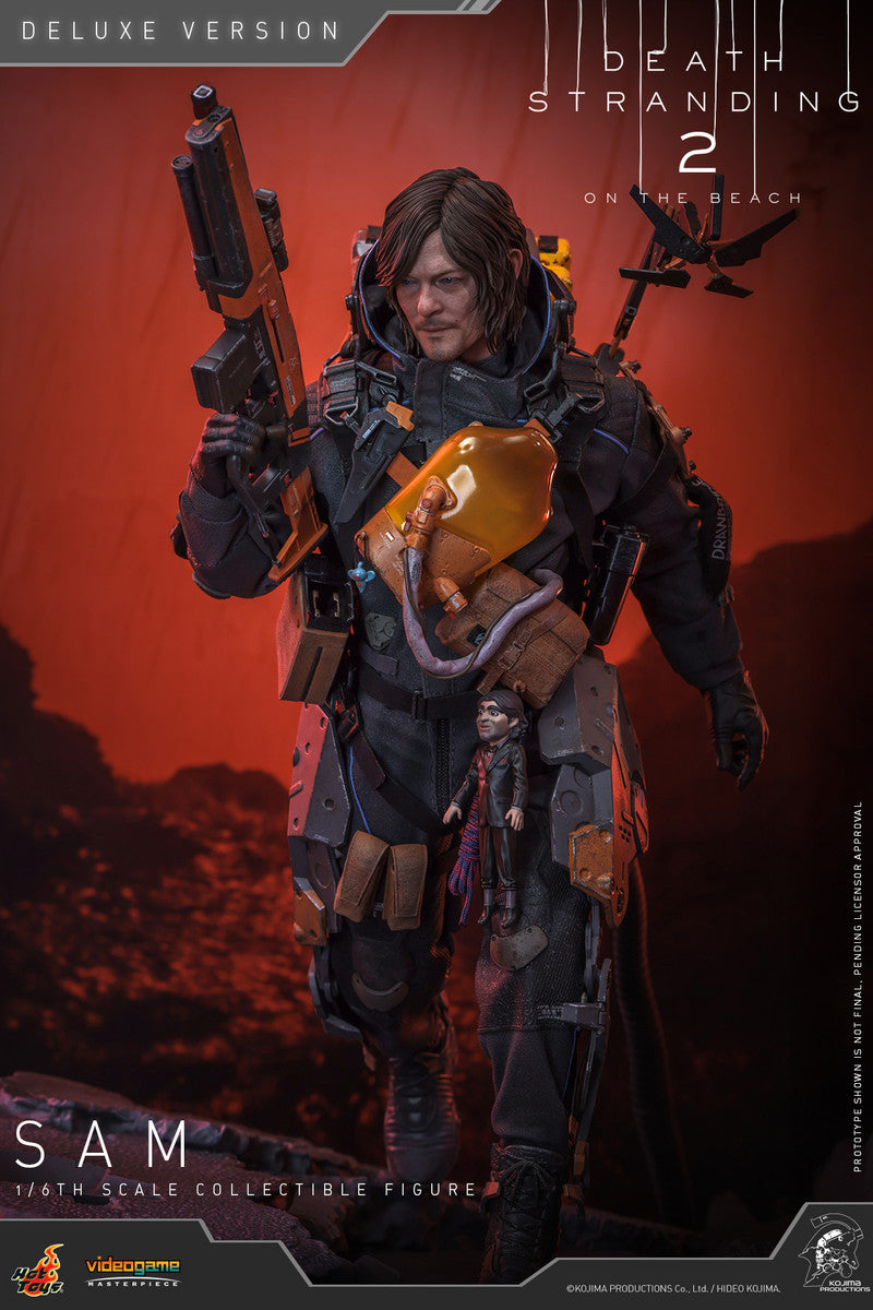 Preventa Figura SAM (Deluxe Version) - Death Stranding 2: On the Beach marca Hot Toys VGM76 escala 1/6