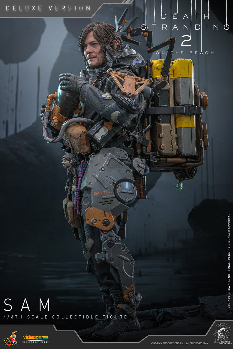 Preventa Figura SAM (Deluxe Version) - Death Stranding 2: On the Beach marca Hot Toys VGM76 escala 1/6