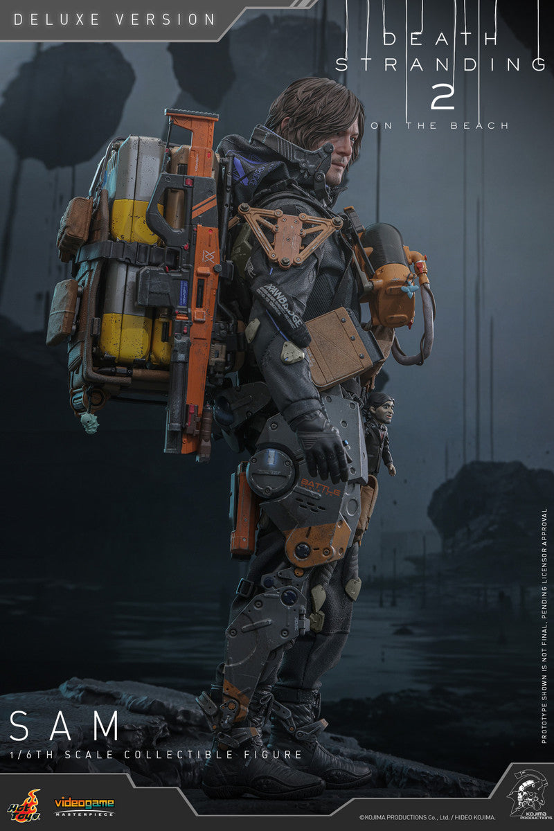 Preventa Figura SAM (Deluxe Version) - Death Stranding 2: On the Beach marca Hot Toys VGM76 escala 1/6
