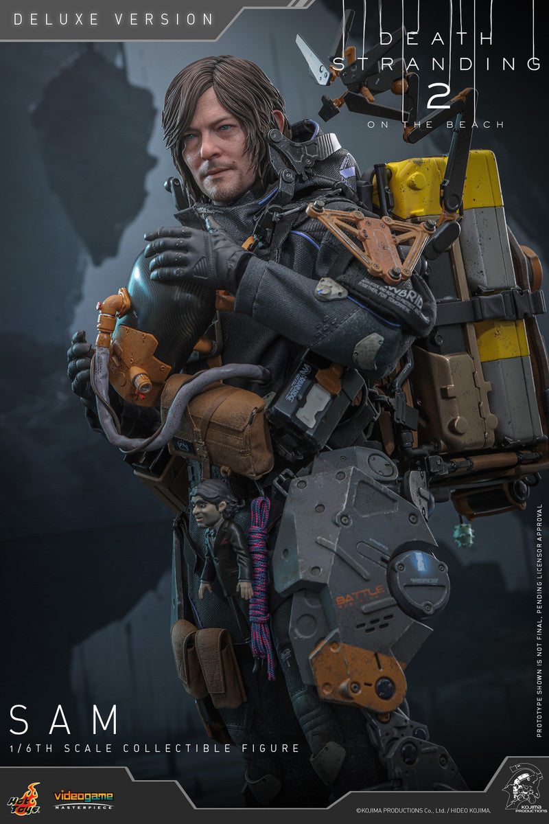 Preventa Figura SAM (Deluxe Version) - Death Stranding 2: On the Beach marca Hot Toys VGM76 escala 1/6