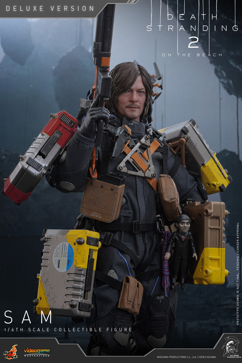 Preventa Figura SAM (Deluxe Version) - Death Stranding 2: On the Beach marca Hot Toys VGM76 escala 1/6