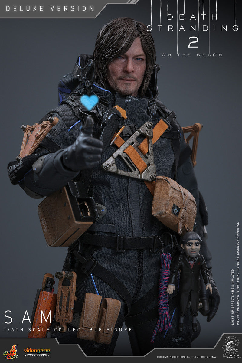 Preventa Figura SAM (Deluxe Version) - Death Stranding 2: On the Beach marca Hot Toys VGM76 escala 1/6