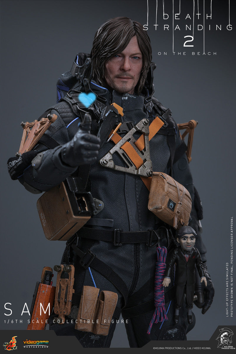 Preventa Figura SAM - Death Stranding 2: On the Beach marca Hot Toys VGM75 escala 1/6