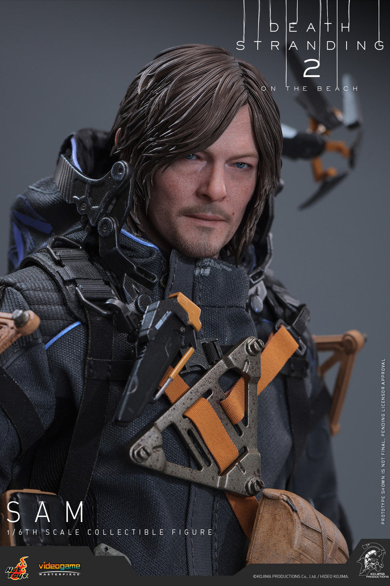 Preventa Figura SAM - Death Stranding 2: On the Beach marca Hot Toys VGM75 escala 1/6