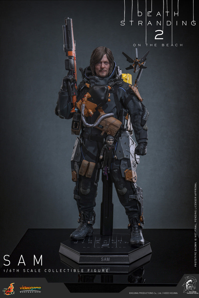Preventa Figura SAM - Death Stranding 2: On the Beach marca Hot Toys VGM75 escala 1/6