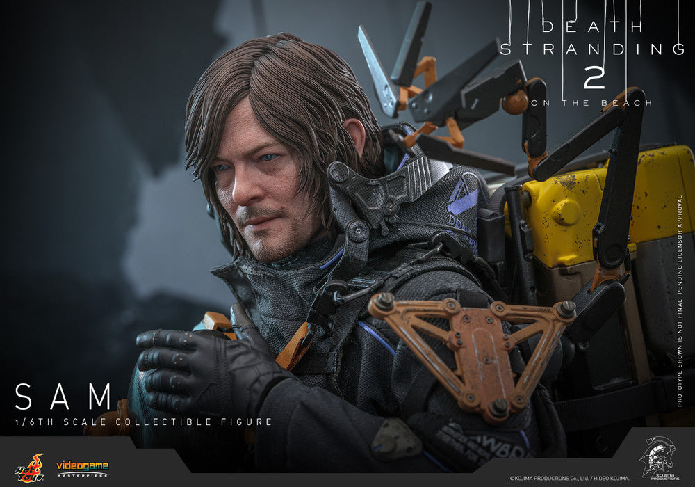 Preventa Figura SAM - Death Stranding 2: On the Beach marca Hot Toys VGM75 escala 1/6
