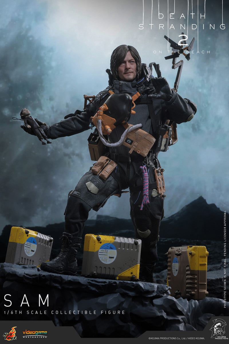 Preventa Figura SAM - Death Stranding 2: On the Beach marca Hot Toys VGM75 escala 1/6