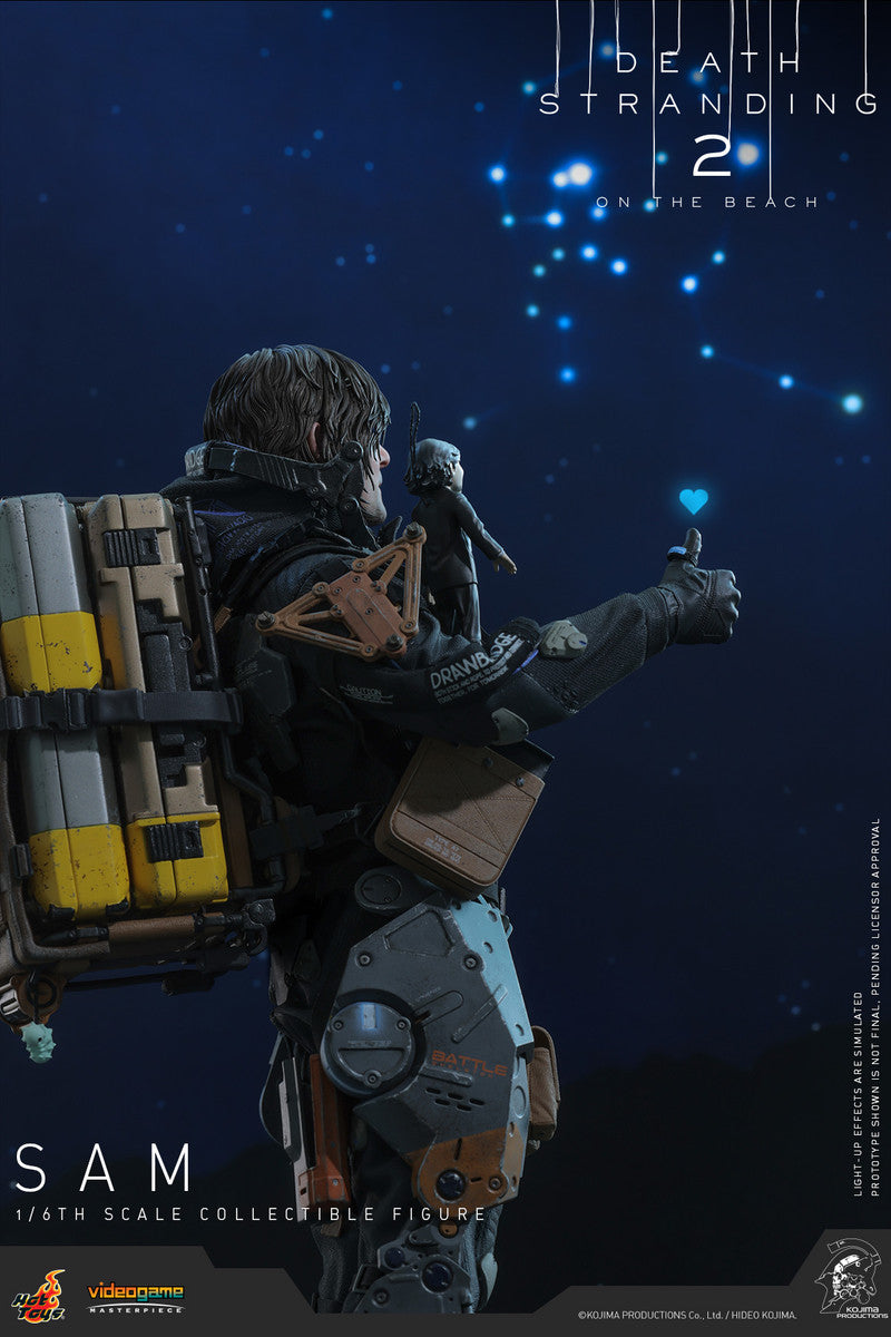 Preventa Figura SAM - Death Stranding 2: On the Beach marca Hot Toys VGM75 escala 1/6