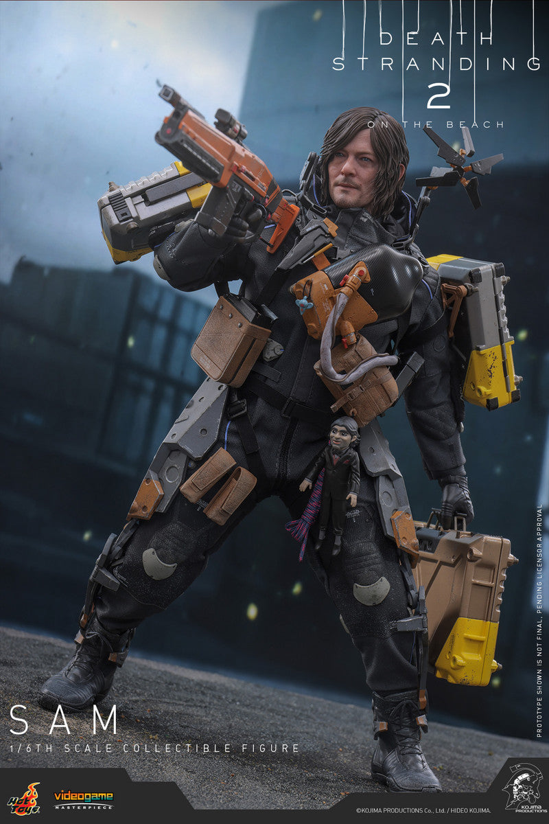 Preventa Figura SAM - Death Stranding 2: On the Beach marca Hot Toys VGM75 escala 1/6