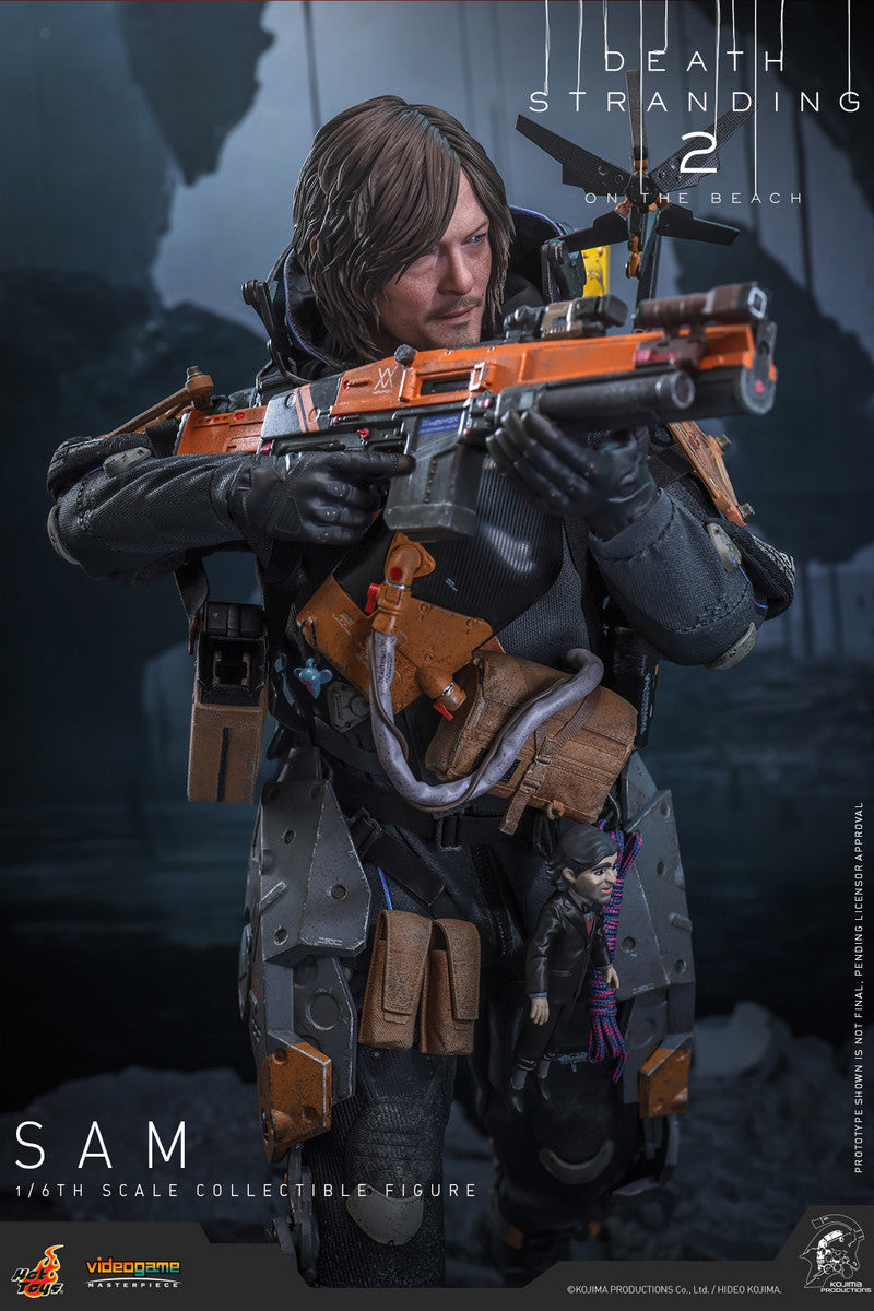 Preventa Figura SAM - Death Stranding 2: On the Beach marca Hot Toys VGM75 escala 1/6