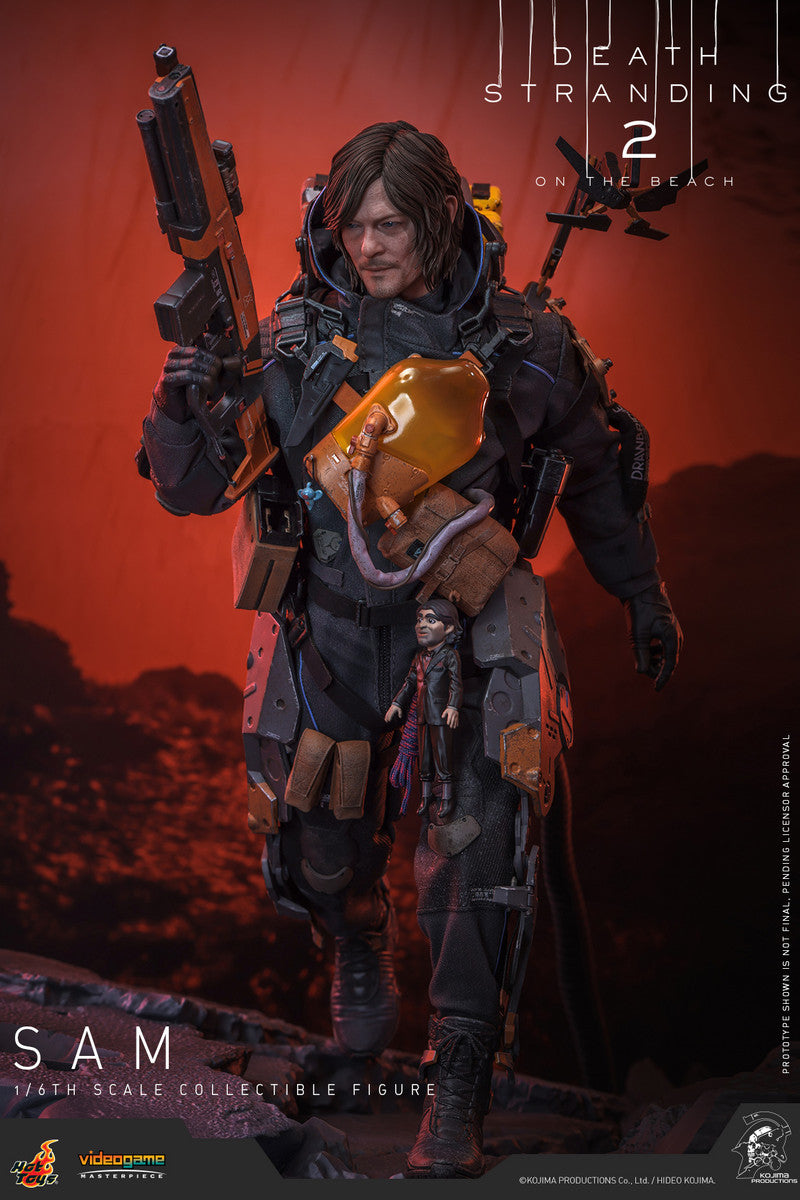 Preventa Figura SAM - Death Stranding 2: On the Beach marca Hot Toys VGM75 escala 1/6