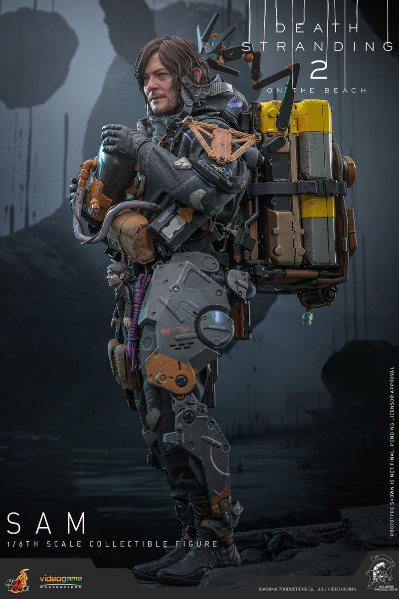Preventa Figura SAM - Death Stranding 2: On the Beach marca Hot Toys VGM75 escala 1/6
