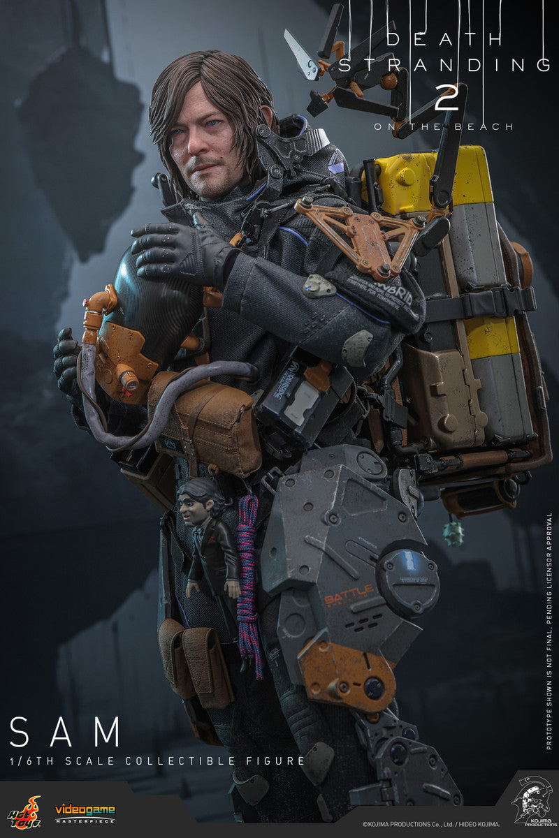 Preventa Figura SAM - Death Stranding 2: On the Beach marca Hot Toys VGM75 escala 1/6