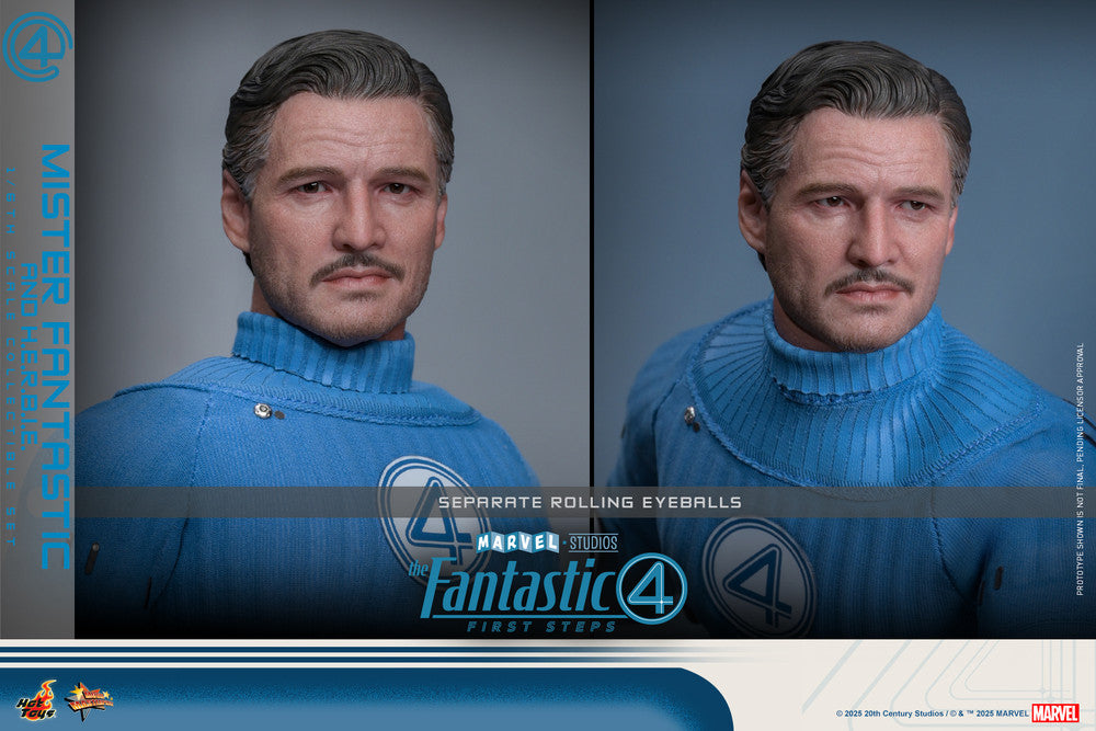 Preventa Figura Mister Fantastic & H.E.R.B.I.E. - The Fantastic Four: First Steps marca Hot Toys MMS822 escala 1/6