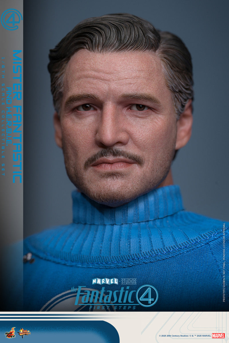 Preventa Figura Mister Fantastic & H.E.R.B.I.E. - The Fantastic Four: First Steps marca Hot Toys MMS822 escala 1/6