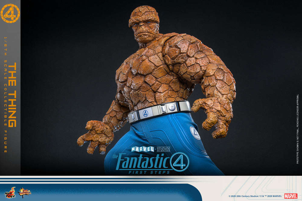 Preventa Figura The Thing / La Mole - The Fantastic Four: First Steps marca Hot Toys MMS813 escala 1/6