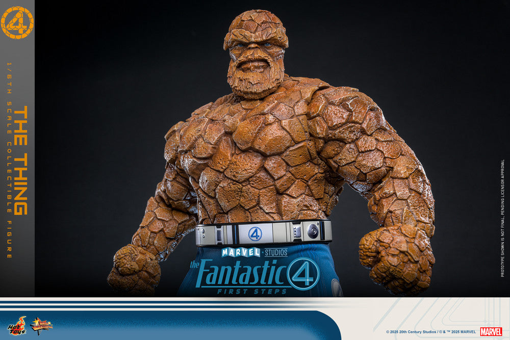 Preventa Figura The Thing / La Mole - The Fantastic Four: First Steps marca Hot Toys MMS813 escala 1/6