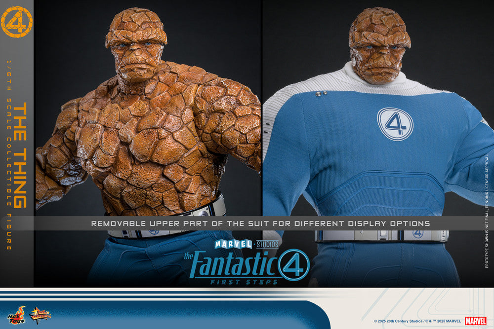 Preventa Figura The Thing / La Mole - The Fantastic Four: First Steps marca Hot Toys MMS813 escala 1/6