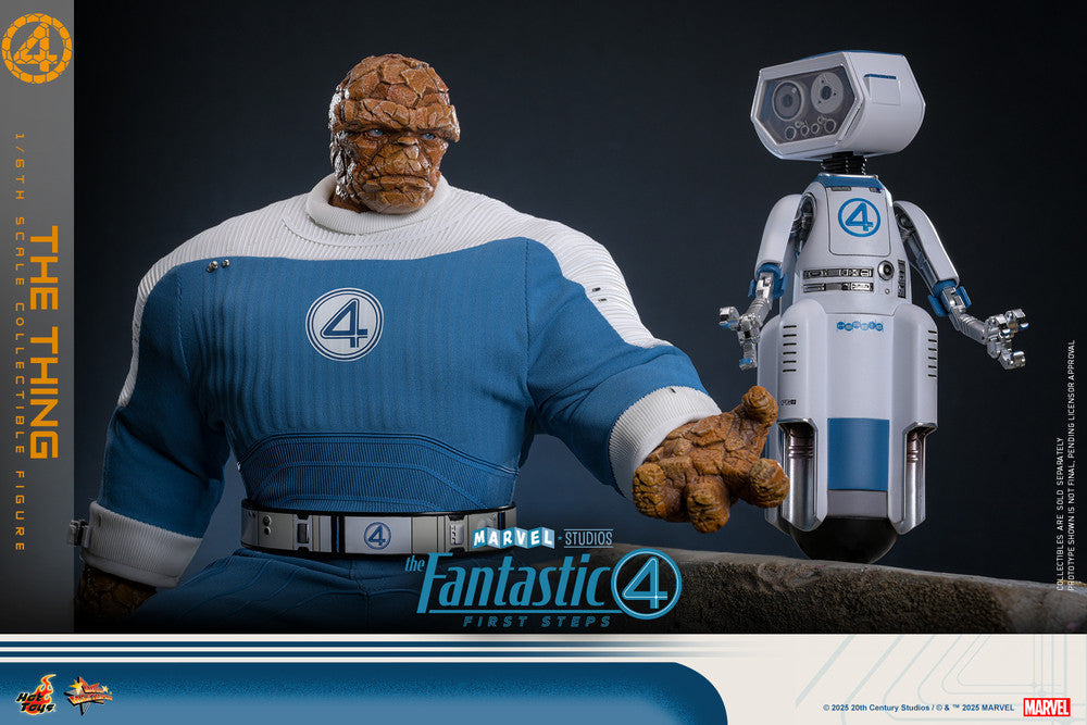 Preventa Figura The Thing / La Mole - The Fantastic Four: First Steps marca Hot Toys MMS813 escala 1/6