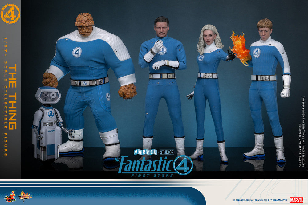 Preventa Figura The Thing / La Mole - The Fantastic Four: First Steps marca Hot Toys MMS813 escala 1/6