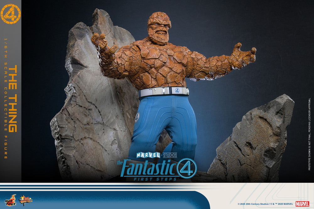 Preventa Figura The Thing / La Mole - The Fantastic Four: First Steps marca Hot Toys MMS813 escala 1/6