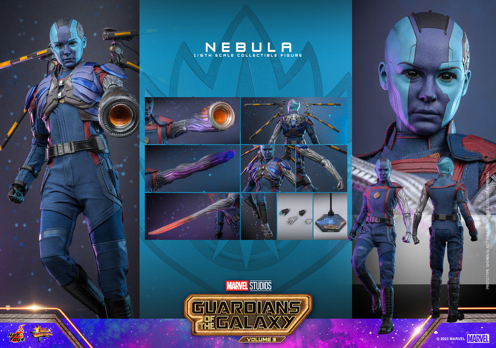 Pedido Figura Nebula - Guardians of the Galaxy Vol. 3 marca Hot Toys MMS714 escala 1/6