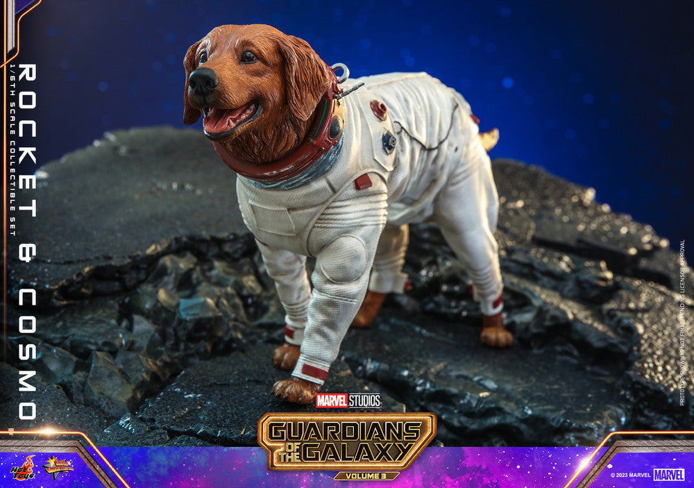 Pedido Figura Rocket y Cosmo - Guardians of the Galaxy Vol. 3 marca Hot Toys MMS708 escala 1/6