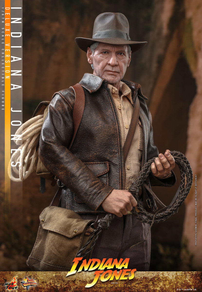 Preventa Figura Indiana Jones (Deluxe version) - Indiana Jones and the Dial of Destiny marca Hot Toys MMS717 escala 1/6