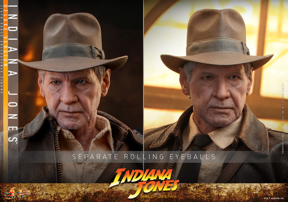 Preventa Figura Indiana Jones (Deluxe version) - Indiana Jones and the Dial of Destiny marca Hot Toys MMS717 escala 1/6