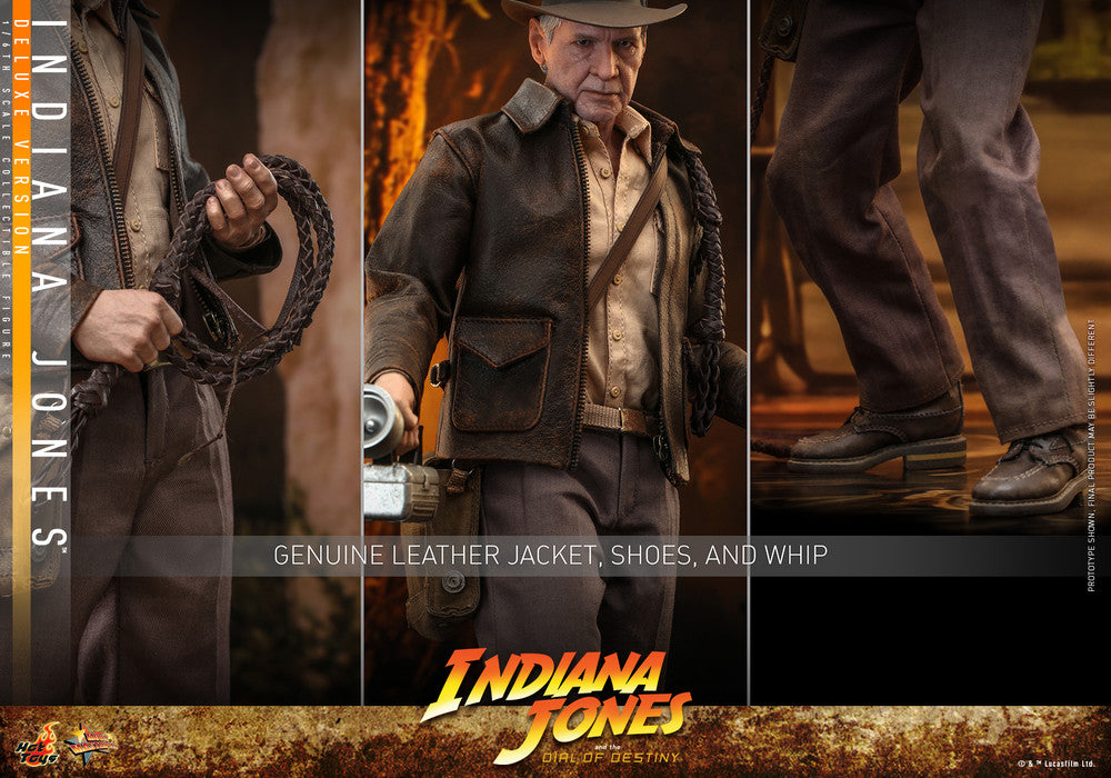 Preventa Figura Indiana Jones (Deluxe version) - Indiana Jones and the Dial of Destiny marca Hot Toys MMS717 escala 1/6