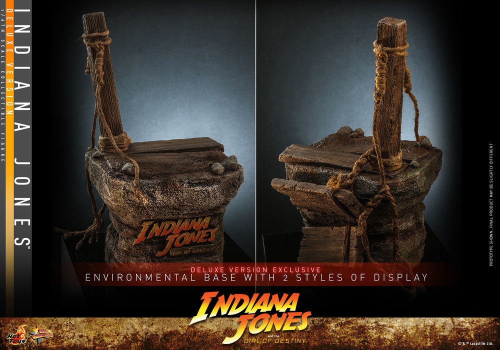 Preventa Figura Indiana Jones (Deluxe version) - Indiana Jones and the Dial of Destiny marca Hot Toys MMS717 escala 1/6