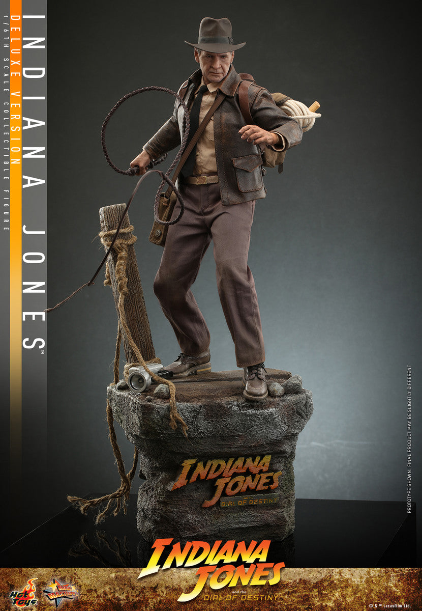 Preventa Figura Indiana Jones (Deluxe version) - Indiana Jones and the Dial of Destiny marca Hot Toys MMS717 escala 1/6