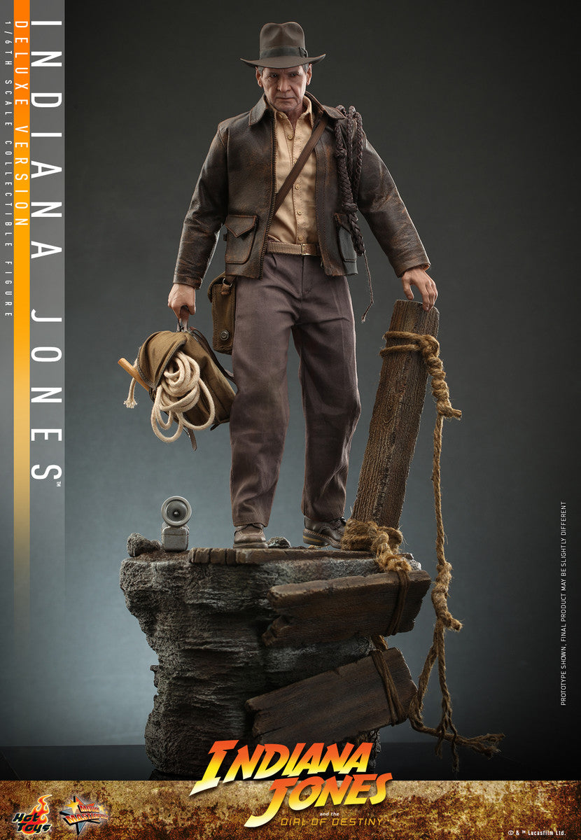 Preventa Figura Indiana Jones (Deluxe version) - Indiana Jones and the Dial of Destiny marca Hot Toys MMS717 escala 1/6