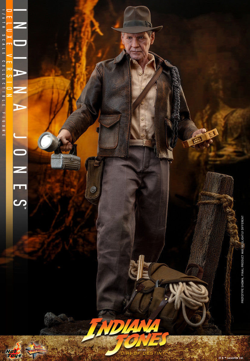 Preventa Figura Indiana Jones (Deluxe version) - Indiana Jones and the Dial of Destiny marca Hot Toys MMS717 escala 1/6