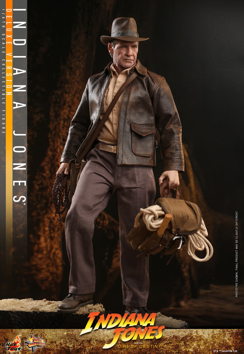 Preventa Figura Indiana Jones (Deluxe version) - Indiana Jones and the Dial of Destiny marca Hot Toys MMS717 escala 1/6