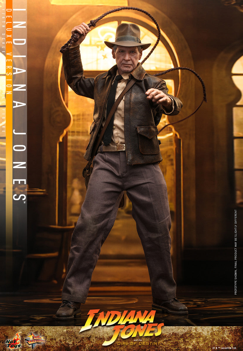 Preventa Figura Indiana Jones (Deluxe version) - Indiana Jones and the Dial of Destiny marca Hot Toys MMS717 escala 1/6