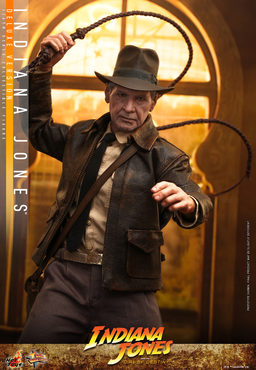 Preventa Figura Indiana Jones (Deluxe version) - Indiana Jones and the Dial of Destiny marca Hot Toys MMS717 escala 1/6