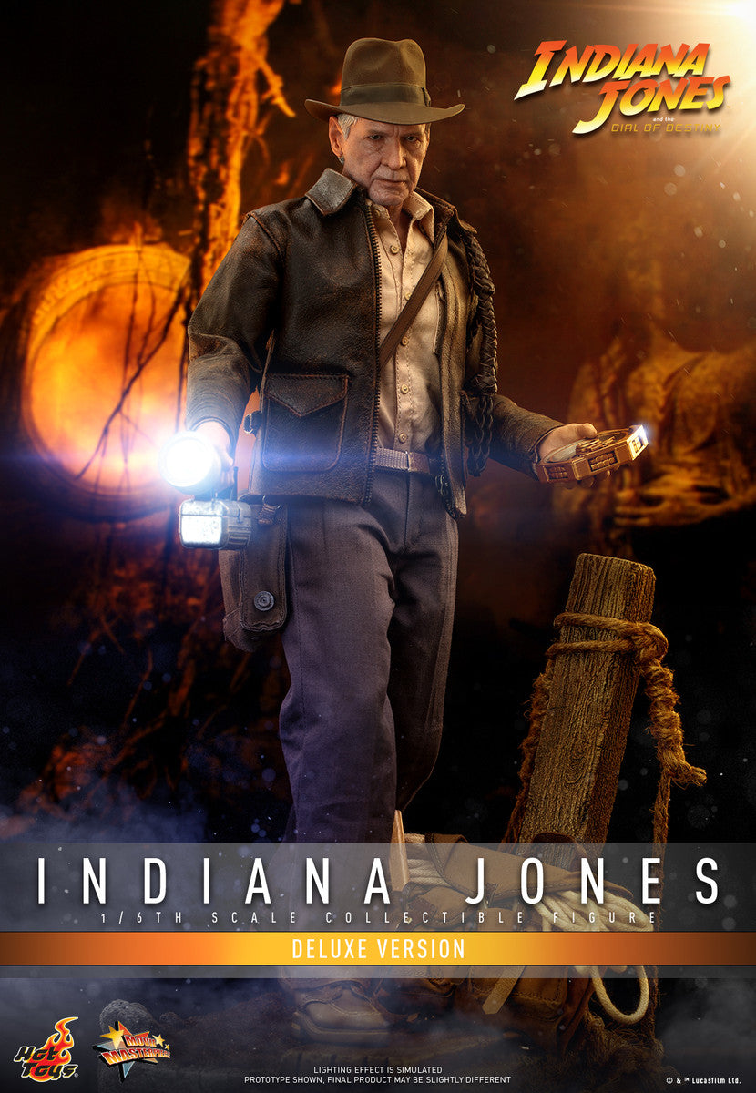 Preventa Figura Indiana Jones (Deluxe version) - Indiana Jones and the Dial of Destiny marca Hot Toys MMS717 escala 1/6