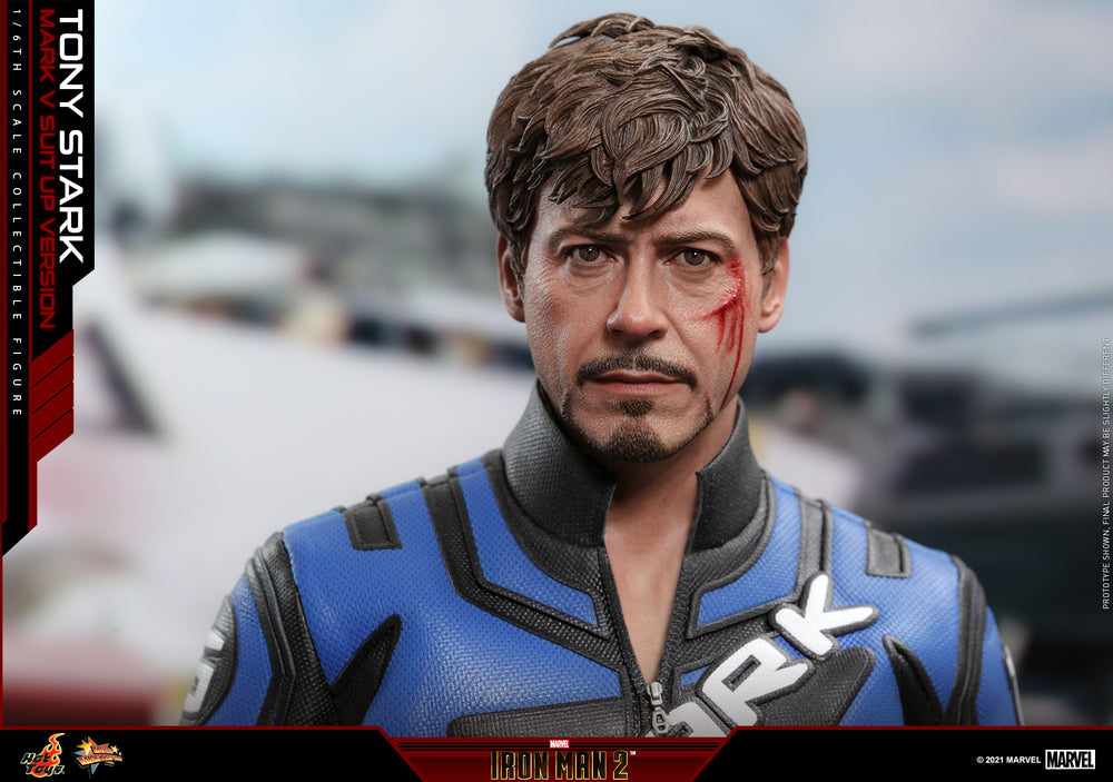 Pedido Figura Tony Stark Mark V Suit Up Version (Standard Version) - Iron Man 2 marca Hot Toys MMS599 escala 1/6