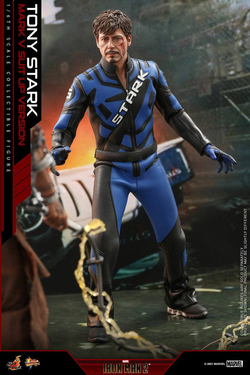 Pedido Figura Tony Stark Mark V Suit Up Version (Standard Version) - Iron Man 2 marca Hot Toys MMS599 escala 1/6