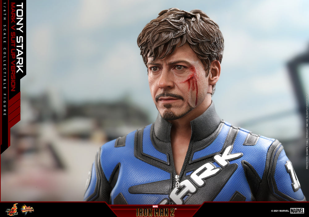 Pedido Figura Tony Stark Mark V Suit Up Version (Standard Version) - Iron Man 2 marca Hot Toys MMS599 escala 1/6