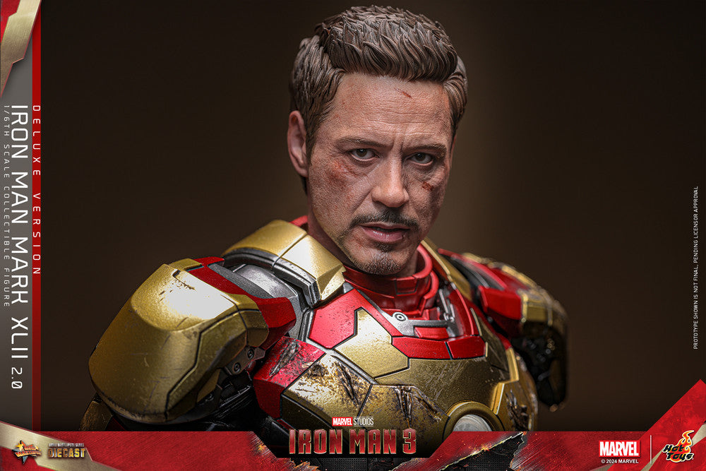 Preventa Figura Iron Man Mark XLII (2.0) (DELUXE) - Iron Man 3 marca Hot Toys MMS759D66 escala 1/6